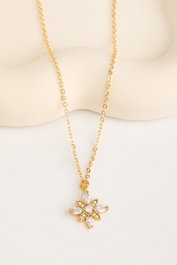 Heliophilia Silver Collar de Metal Dorado CHRM15023